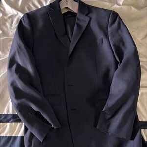 Ralph Lauren Men's Dark Navy Two-Button Suit Jacket
